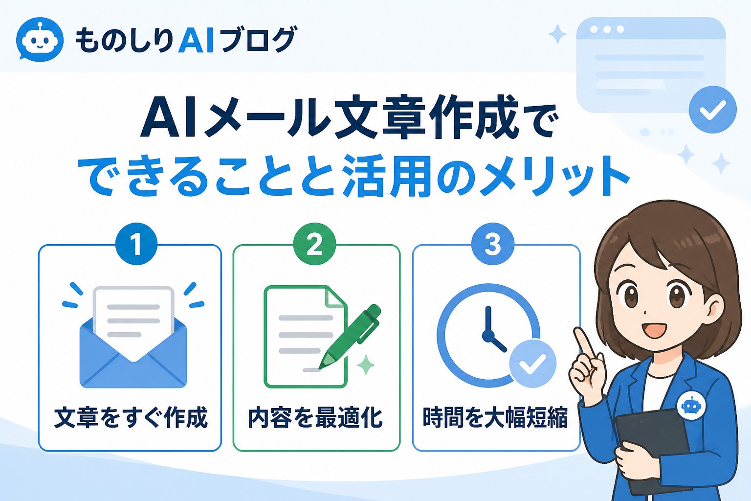 AI活用 AIメール文章作成でできることと活用のメリット