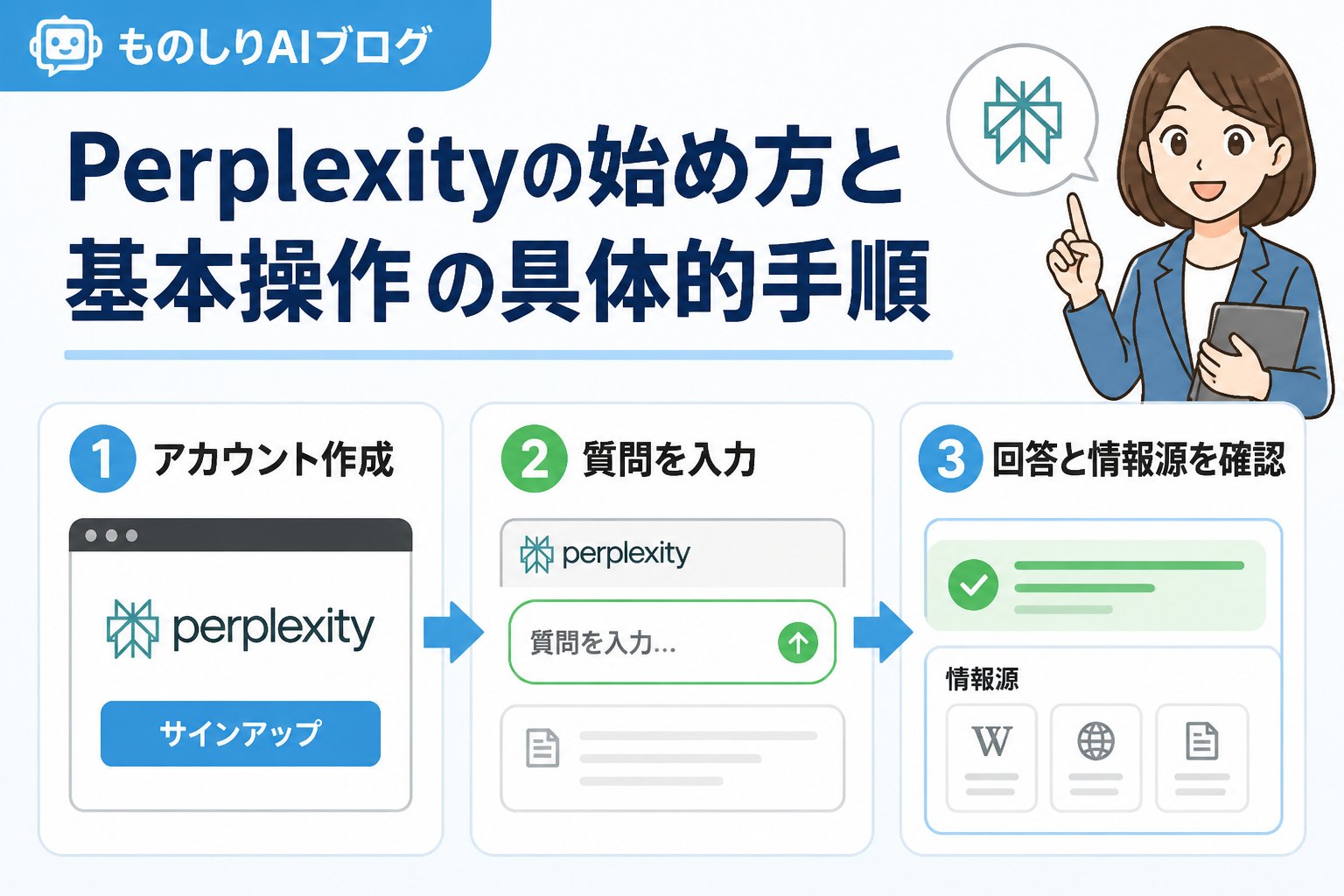 AIツール Perplexityの始め方と基本操作の具体的手順