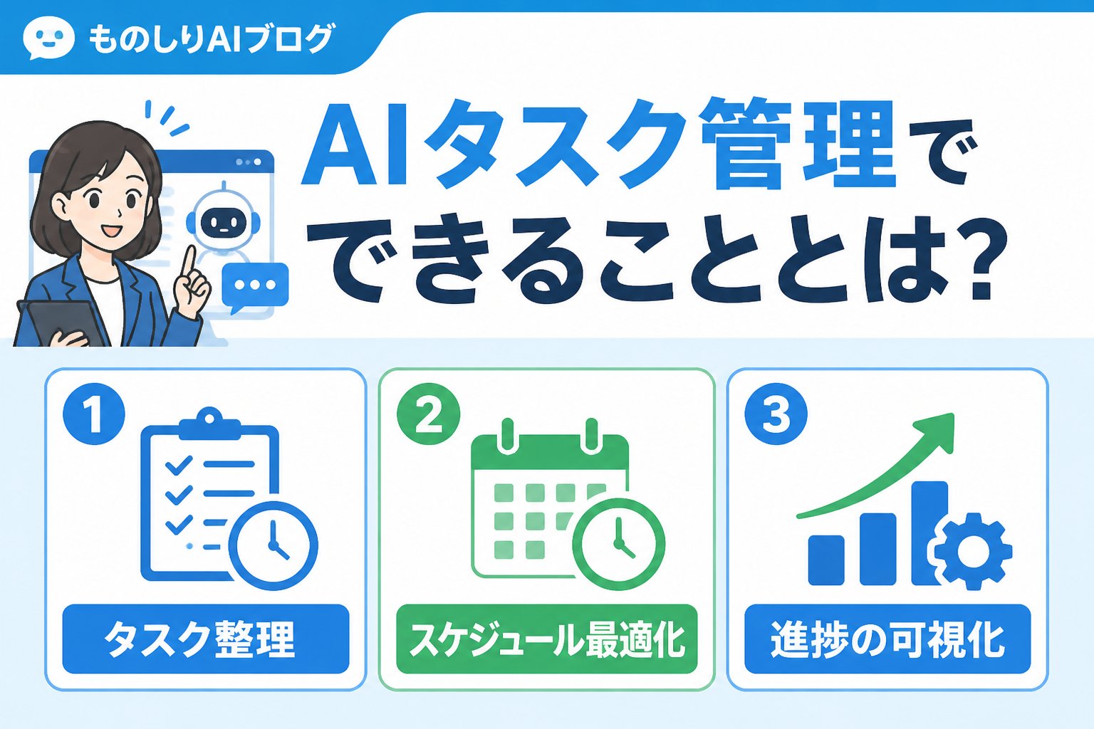 業務効率化 AIタスク管理でできることとは?具体的な効果と活用例