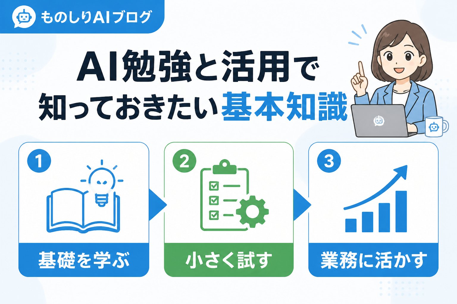 AI活用 AI勉強と活用で知っておきたい基本知識