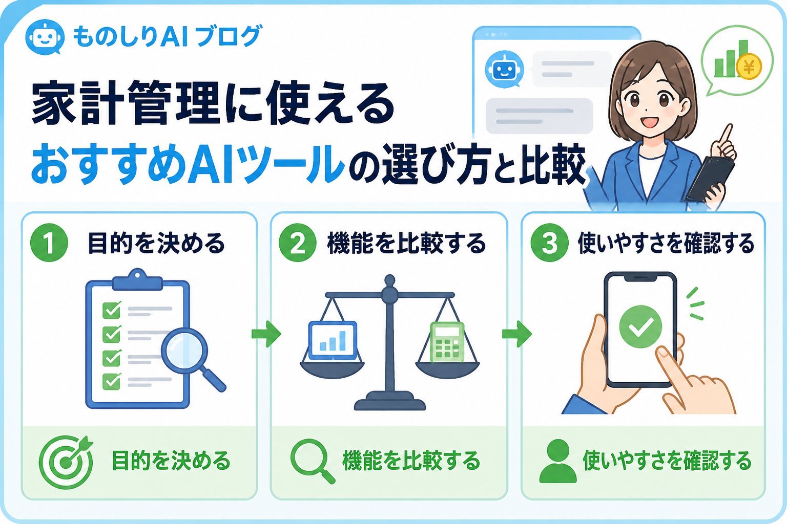 AI活用 家計管理に使えるおすすめAIツールの選び方と比較