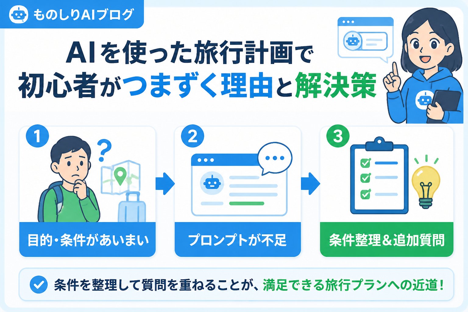 AI活用 AIを使った旅行計画で初心者がつまずく理由と解決策