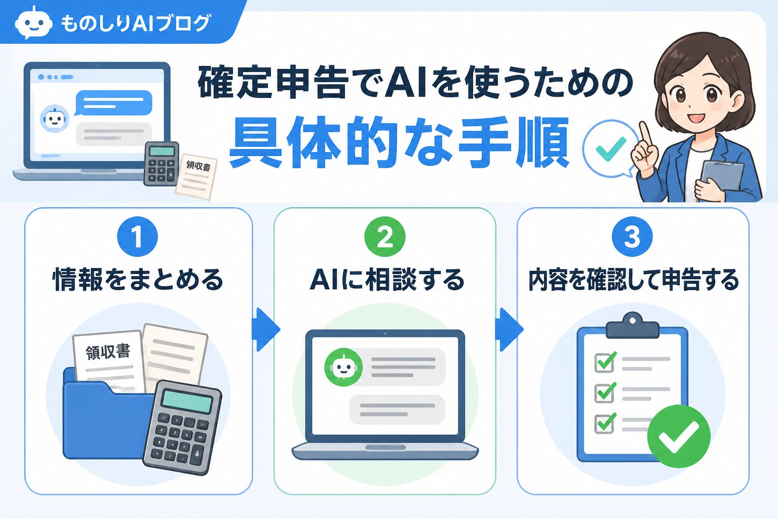 AI活用 確定申告でAIを使うための具体的な手順