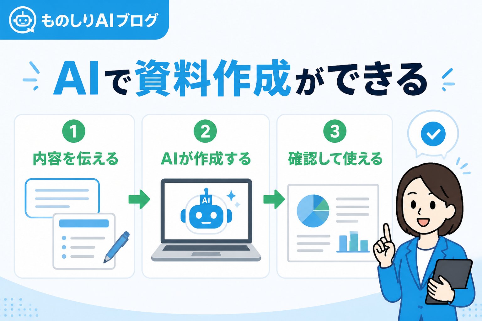 AI活用 AIで資料作成ができることを理解する