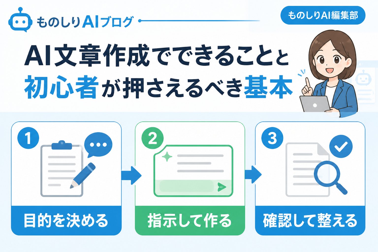 AI活用 AI文章作成でできることと初心者が押さえるべき基本