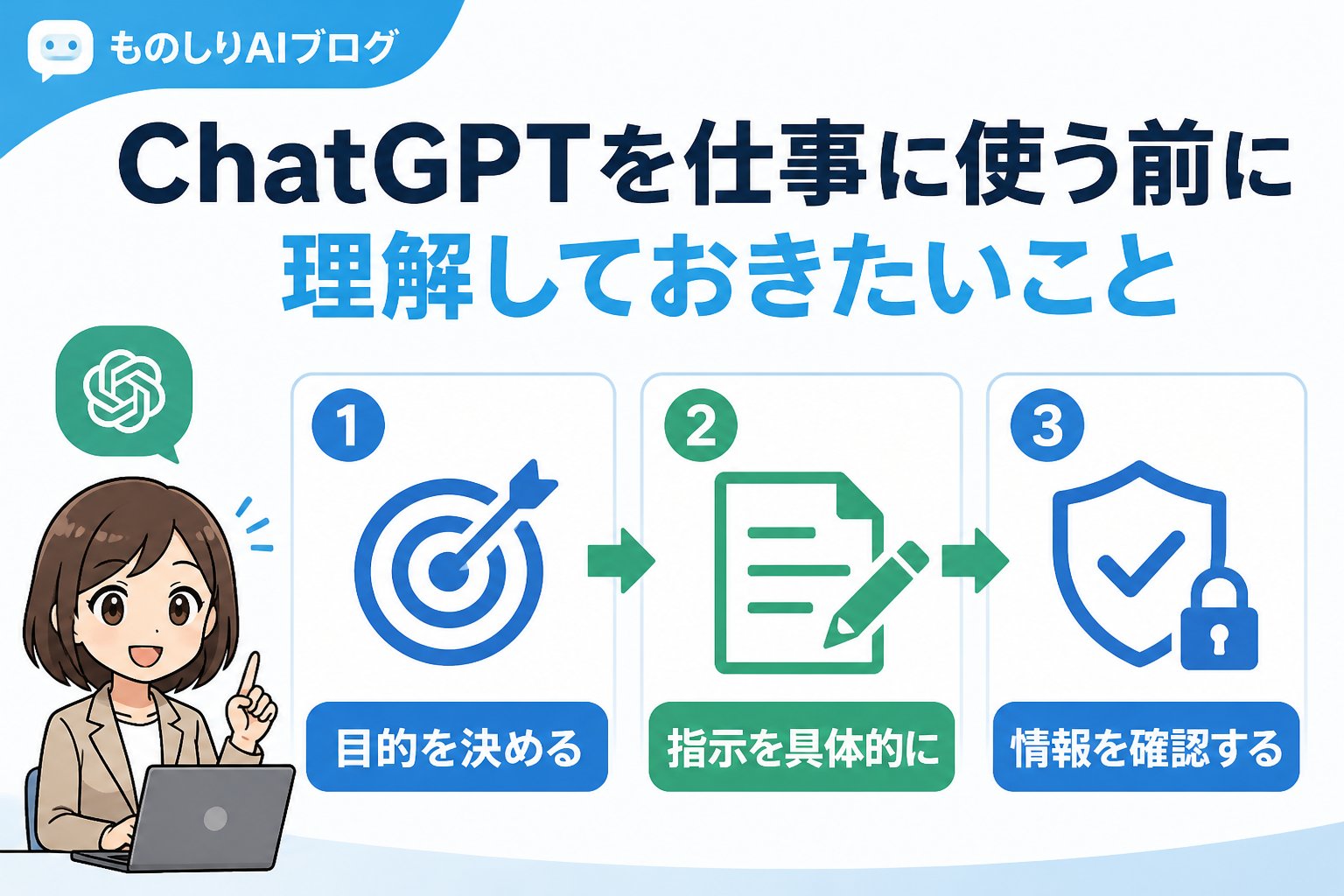 AI活用 ChatGPTを仕事に使う前に理解しておきたいこと