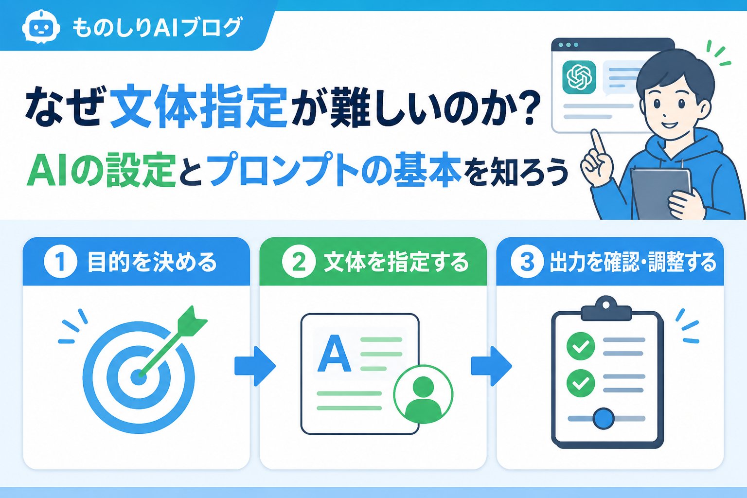 プロンプト なぜ文体指定が難しいのか？AIの設定とプロンプトの基本を知ろう