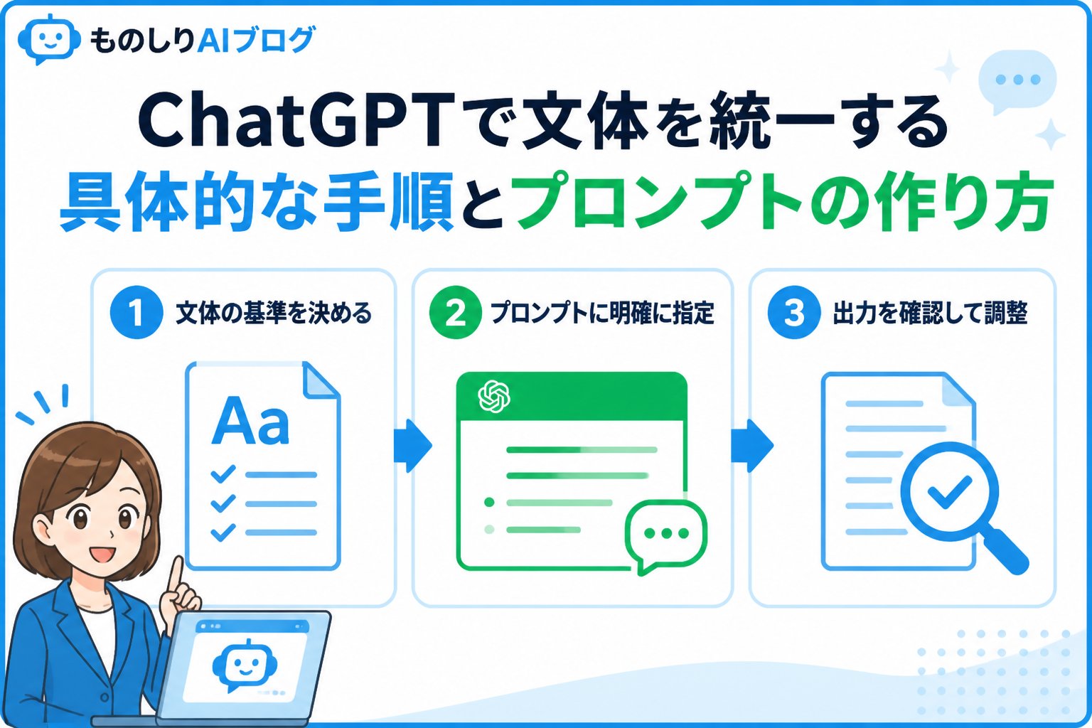 プロンプト 文体を統一するための具体的な手順と効果的なプロンプトの作り方