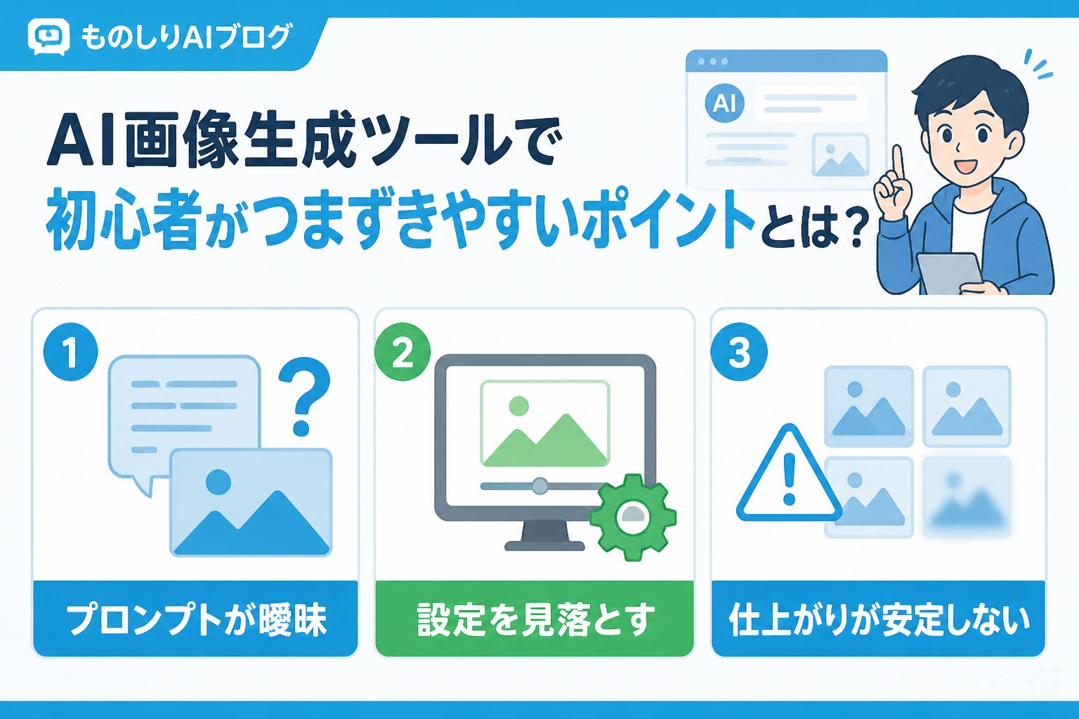AIツール AI画像生成ツールで初心者がつまずきやすいポイントとは？
