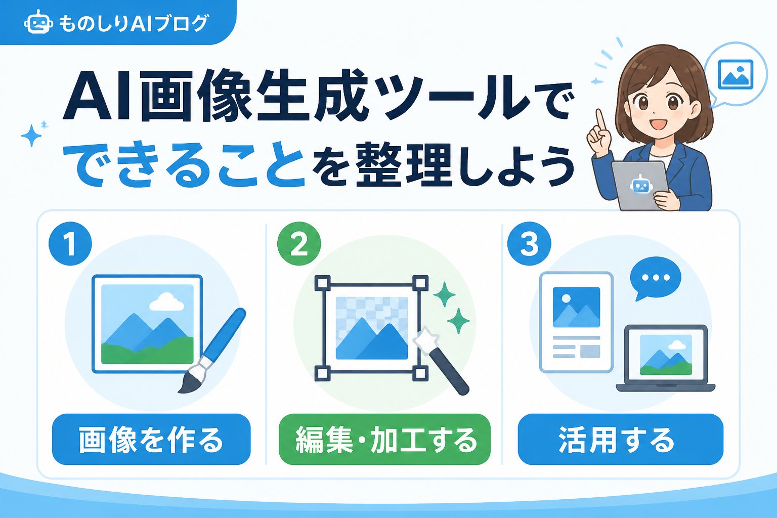 AIツール AI画像生成ツールでできることを整理しよう