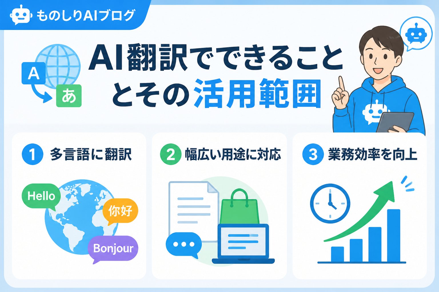 AIツール AI翻訳でできることとその活用範囲