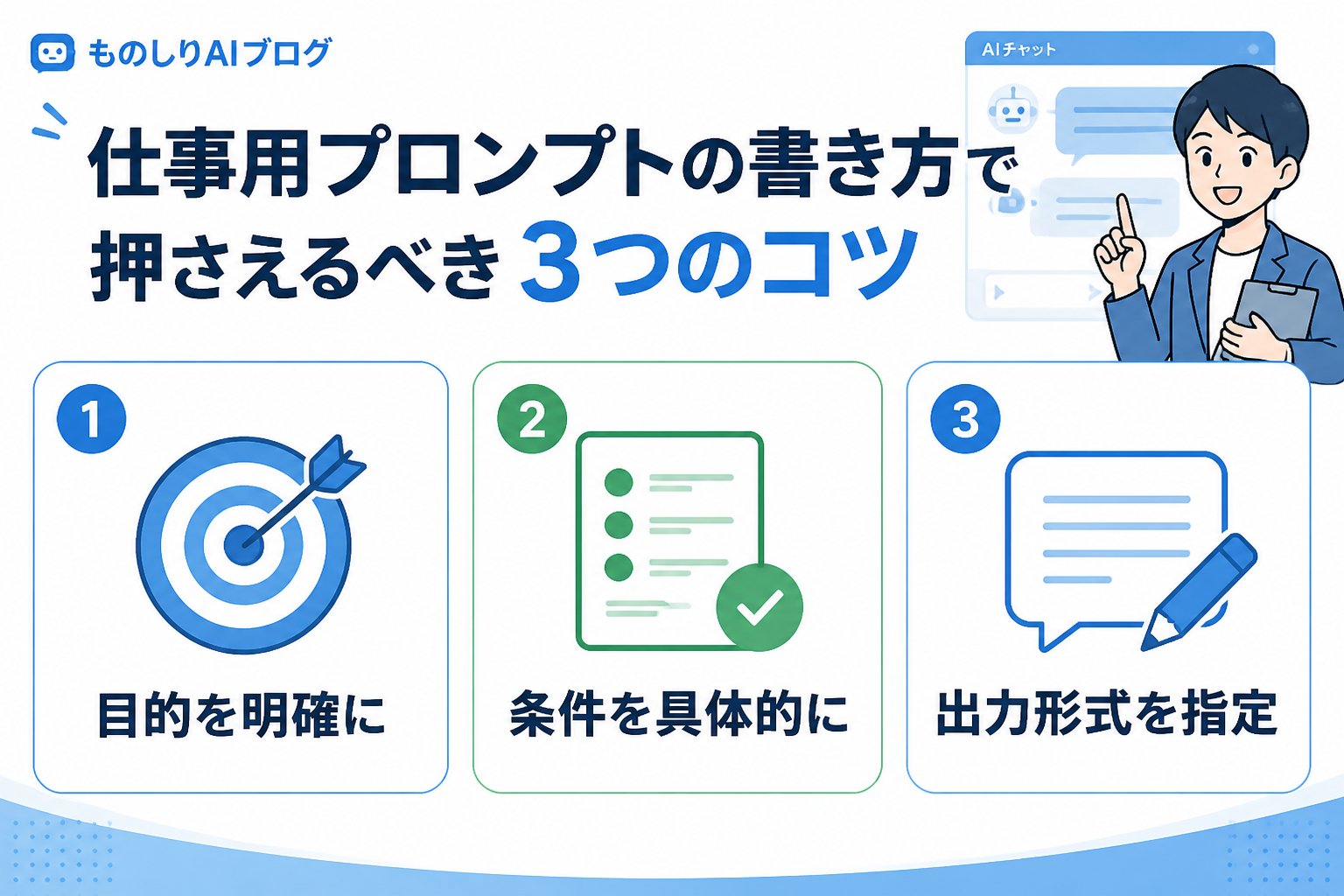 プロンプト 仕事用プロンプトの書き方で押さえるべき3つのコツ