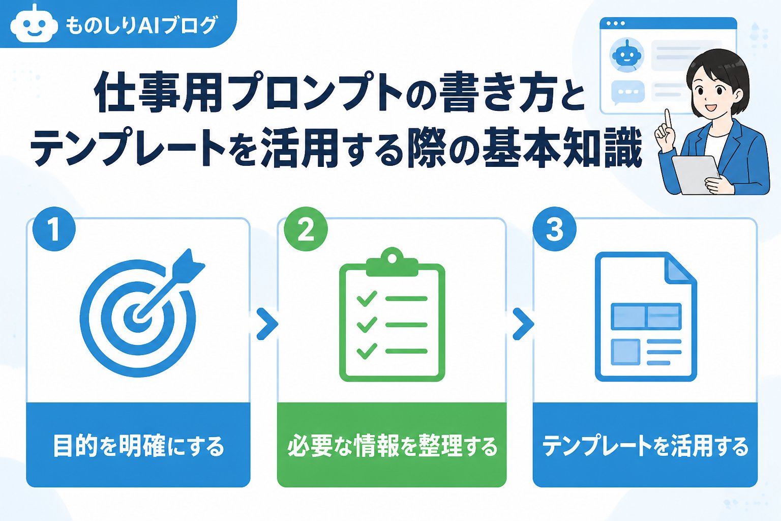 プロンプト 仕事用プロンプトの書き方とテンプレートを活用する際の基本知識