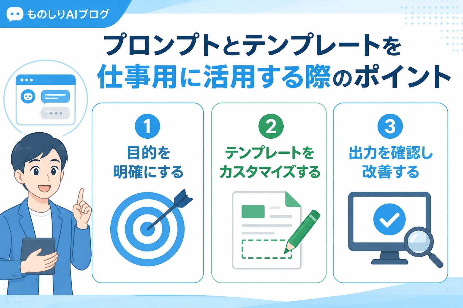 プロンプト プロンプトとテンプレートを仕事用に活用する際のポイント