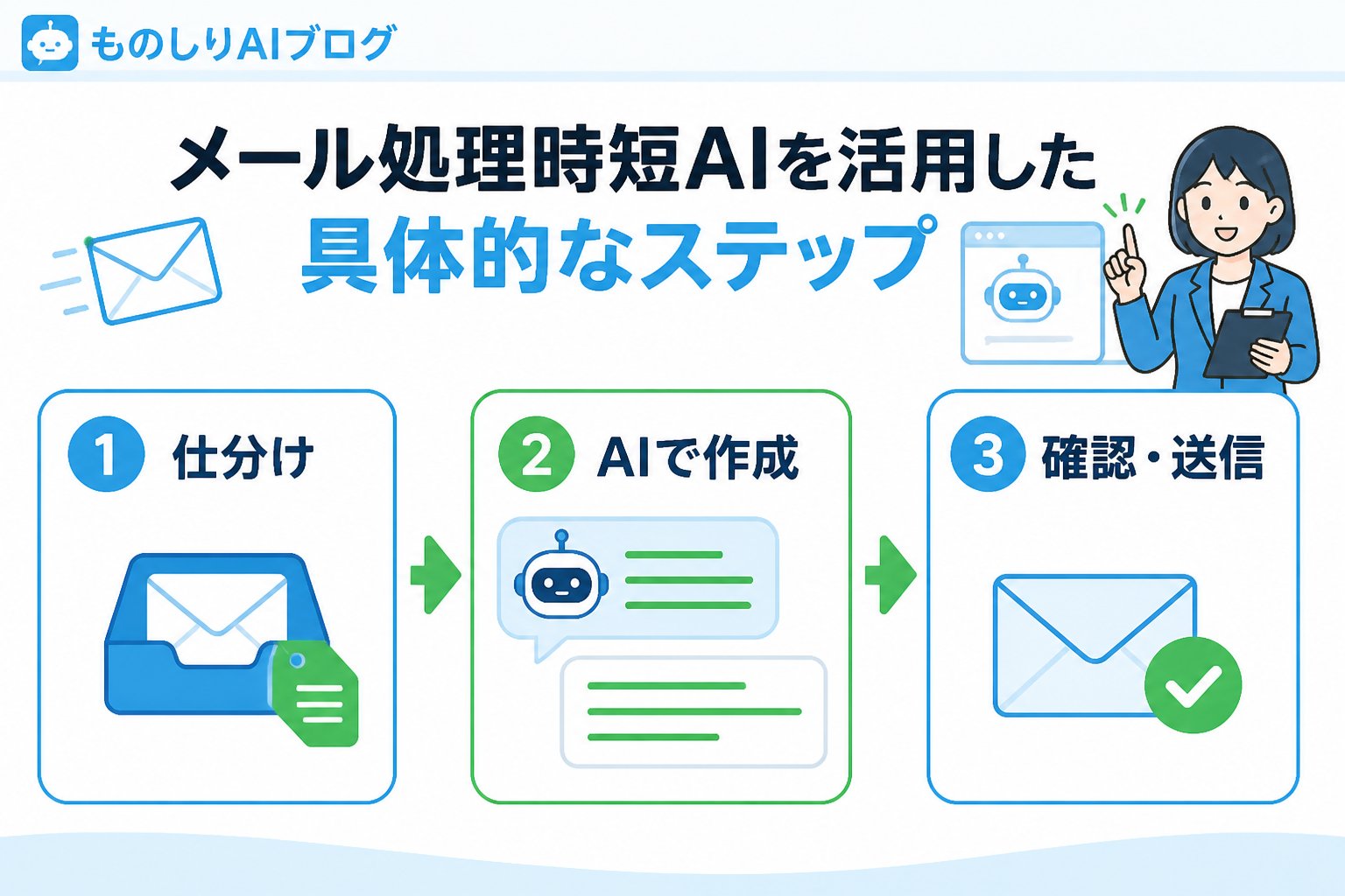 業務効率化 メール処理時短AIを活用した具体的なステップ