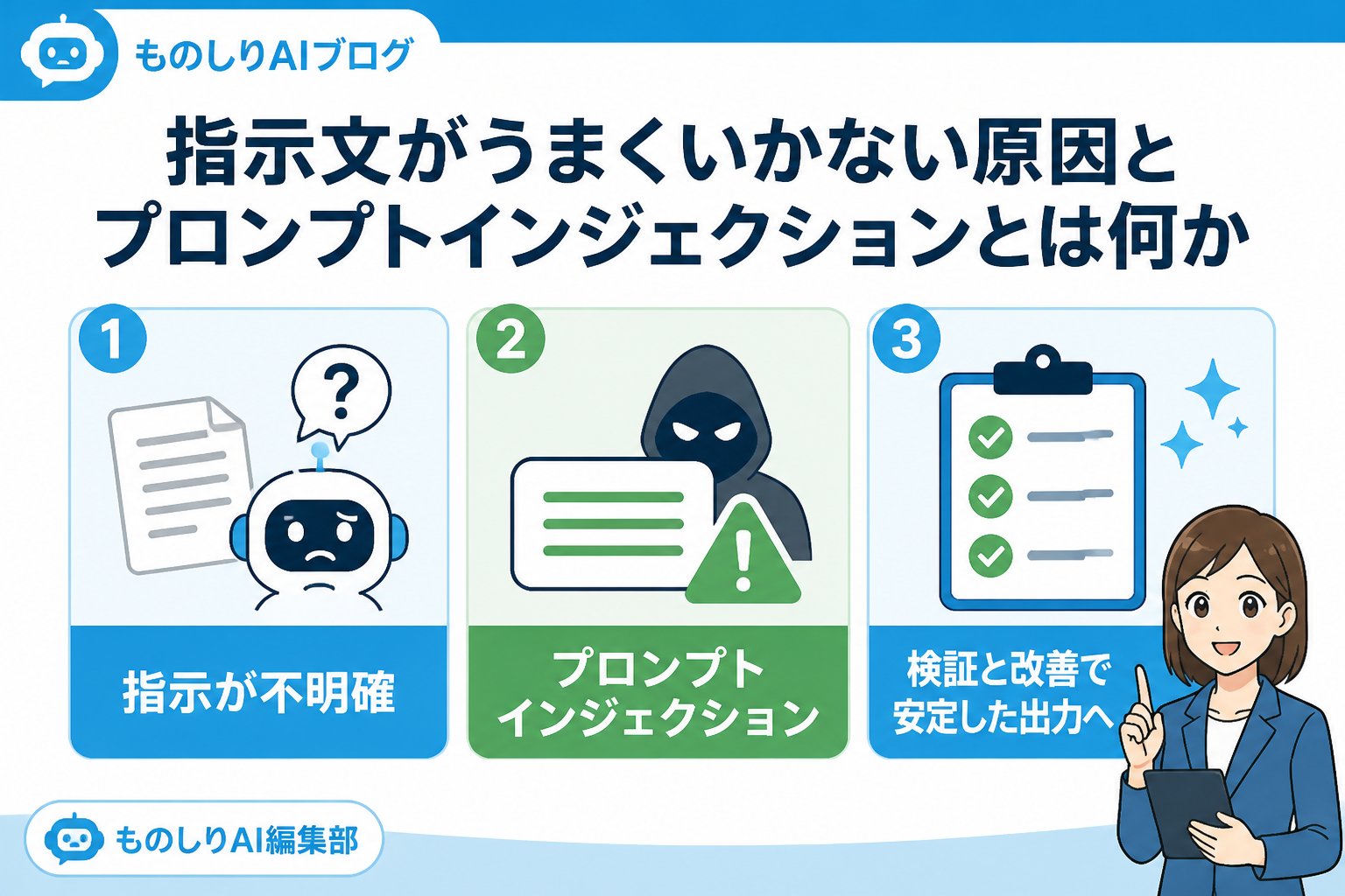 プロンプト 指示文がうまくいかない原因とプロンプトインジェクションとは何か