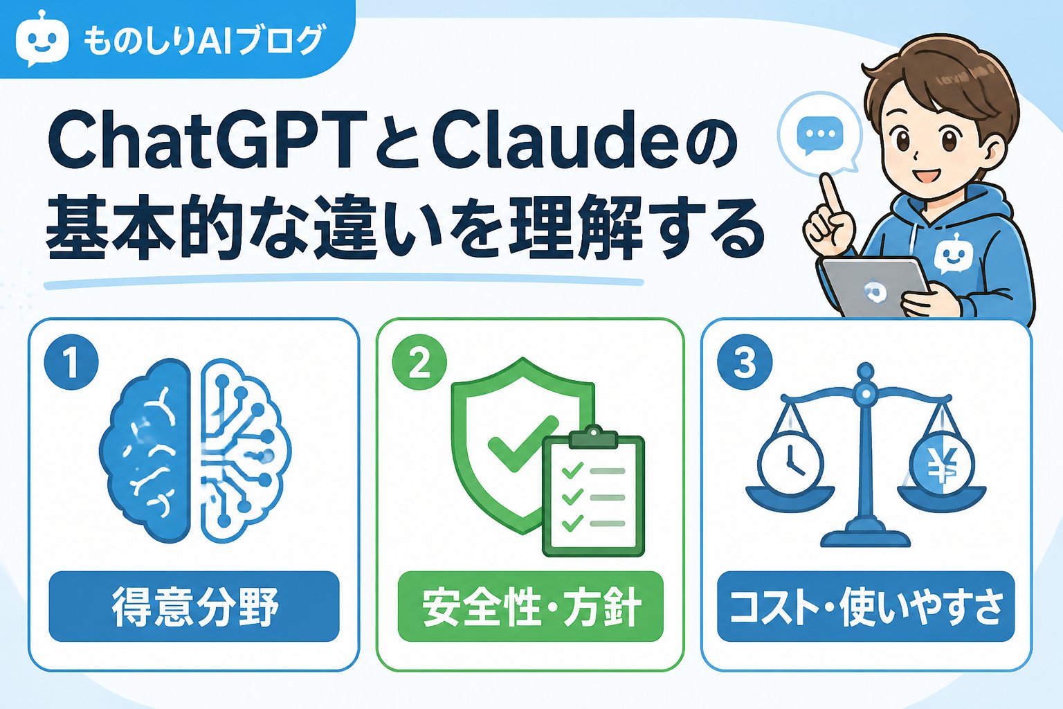 AIツール ChatGPTとClaudeの基本的な違いを理解する
