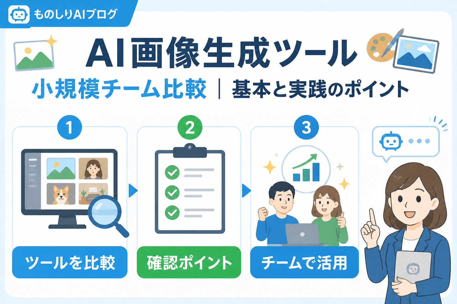 AIツール AI画像生成・関連AIツールの特徴と初心者向けポイント
