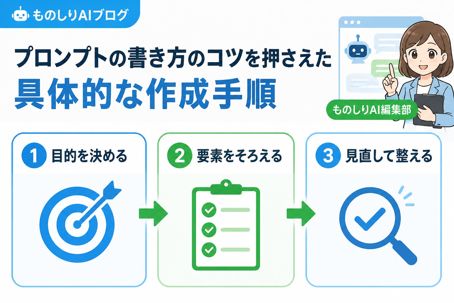 プロンプト プロンプトの書き方のコツを押さえた具体的な作成手順