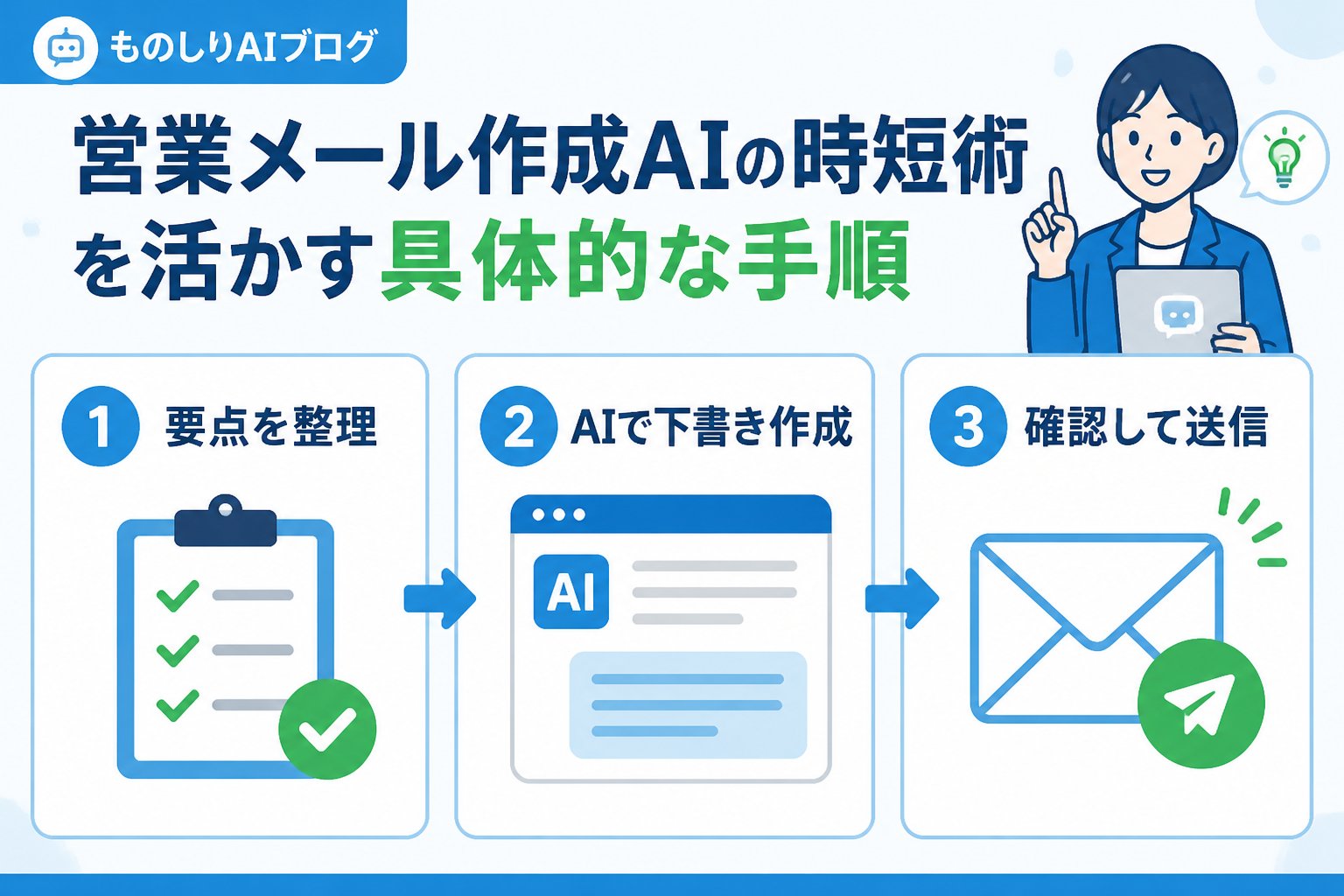 業務効率化 営業メール作成AIの時短術（営業）を活かす具体的な手順