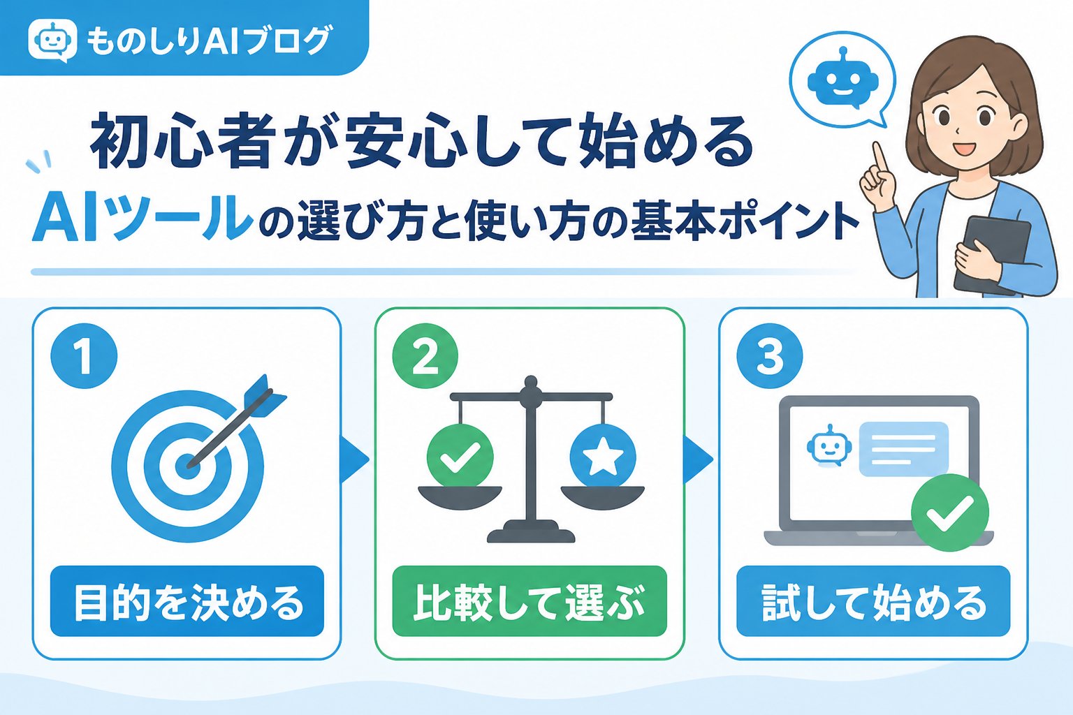 AIツール AIツールの選び方と初心者が押さえるべきポイント